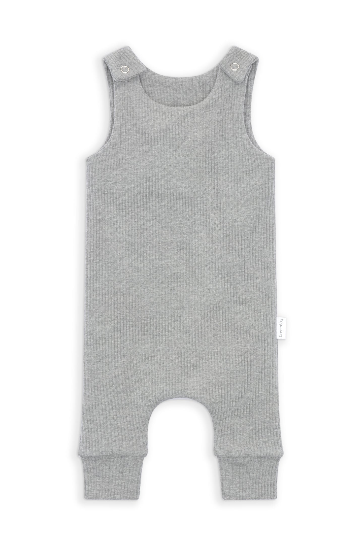 Dove Grey Dungarees