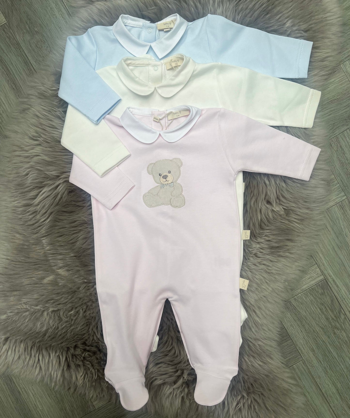 BabyGi Teddy Cotton Baby Grow