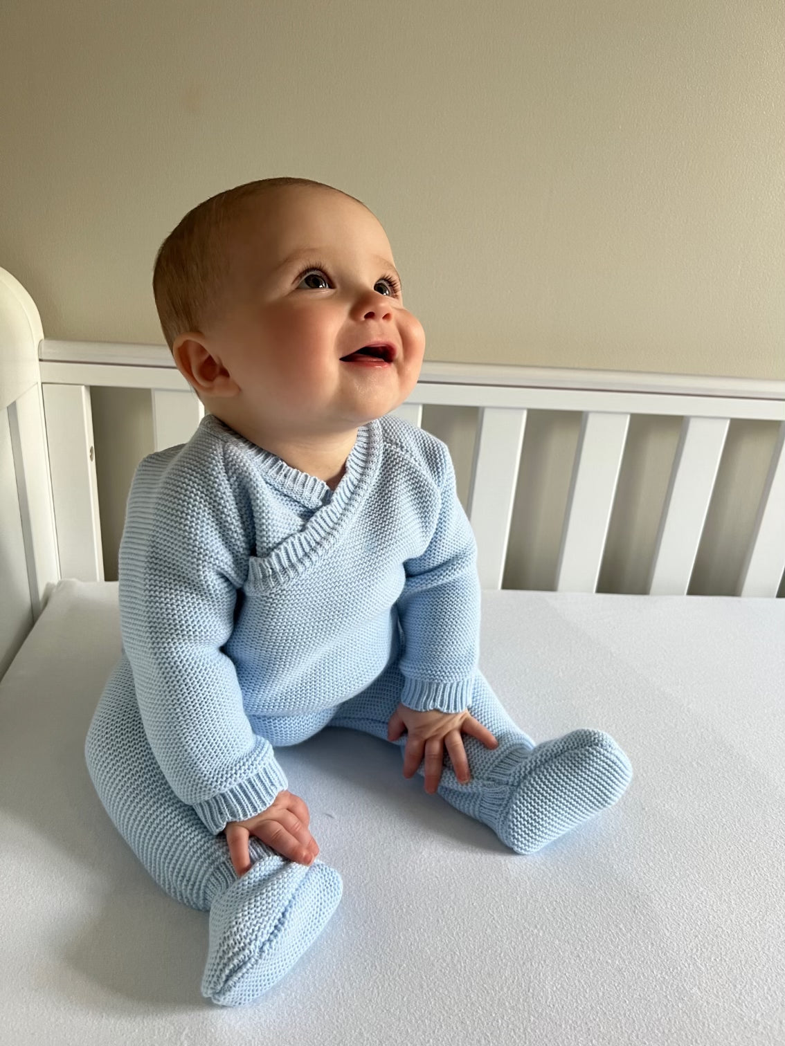 Sweet Blue Knit