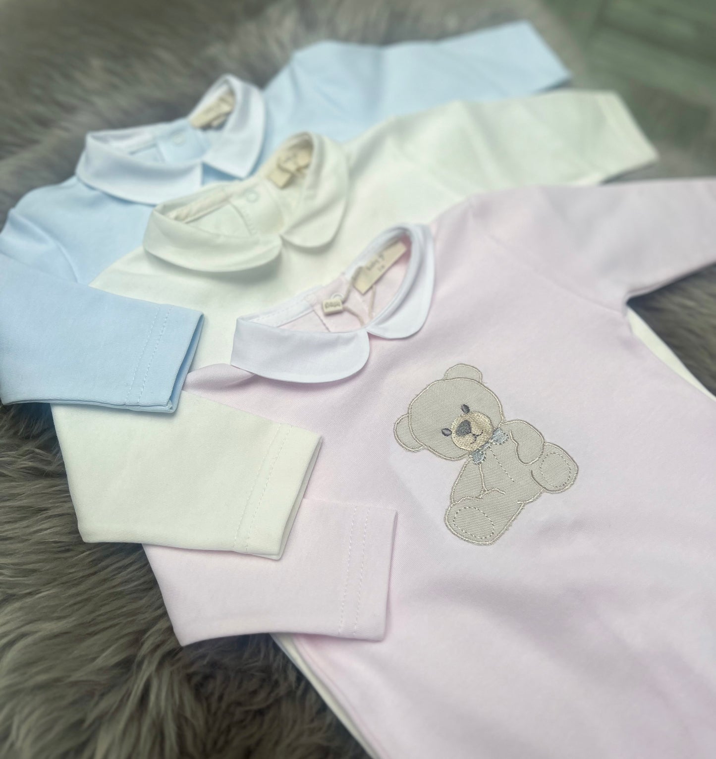 BabyGi Teddy Cotton Baby Grow