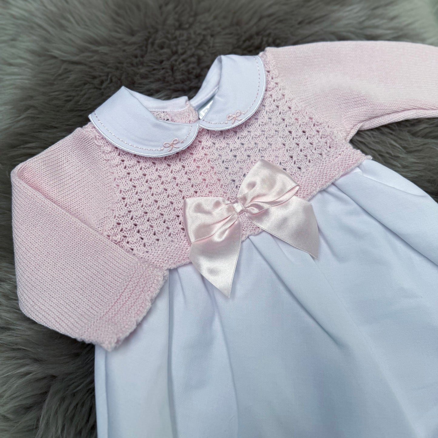 Pink & White Lola Dress