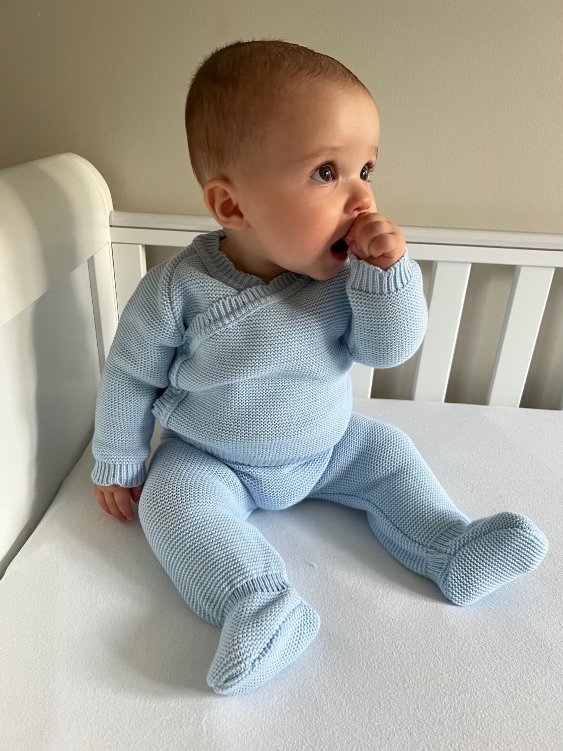 Sweet Blue Knit