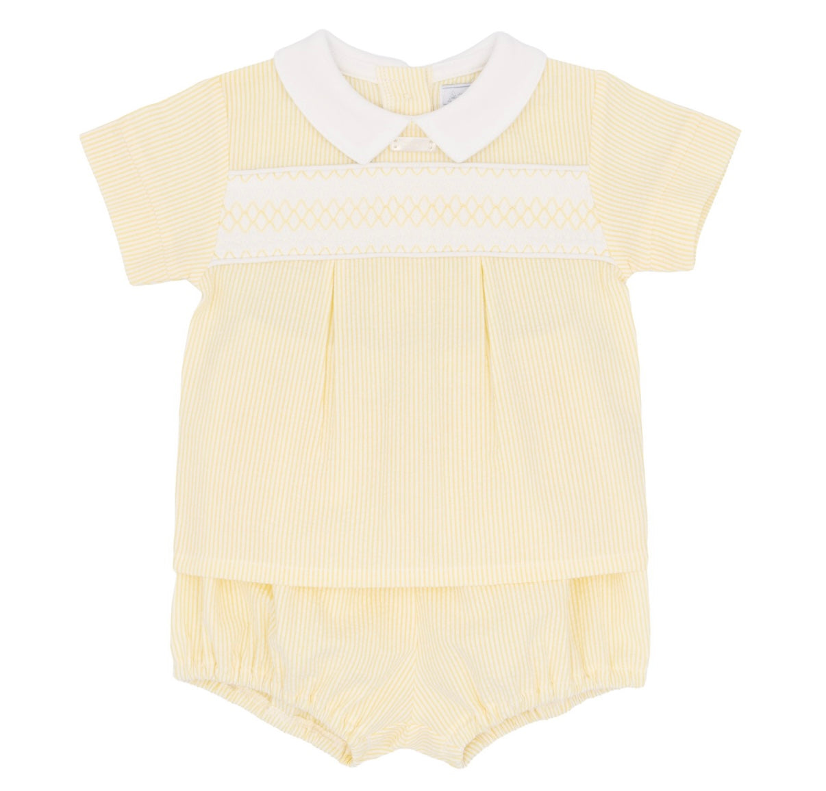 Lemon pinstripe set