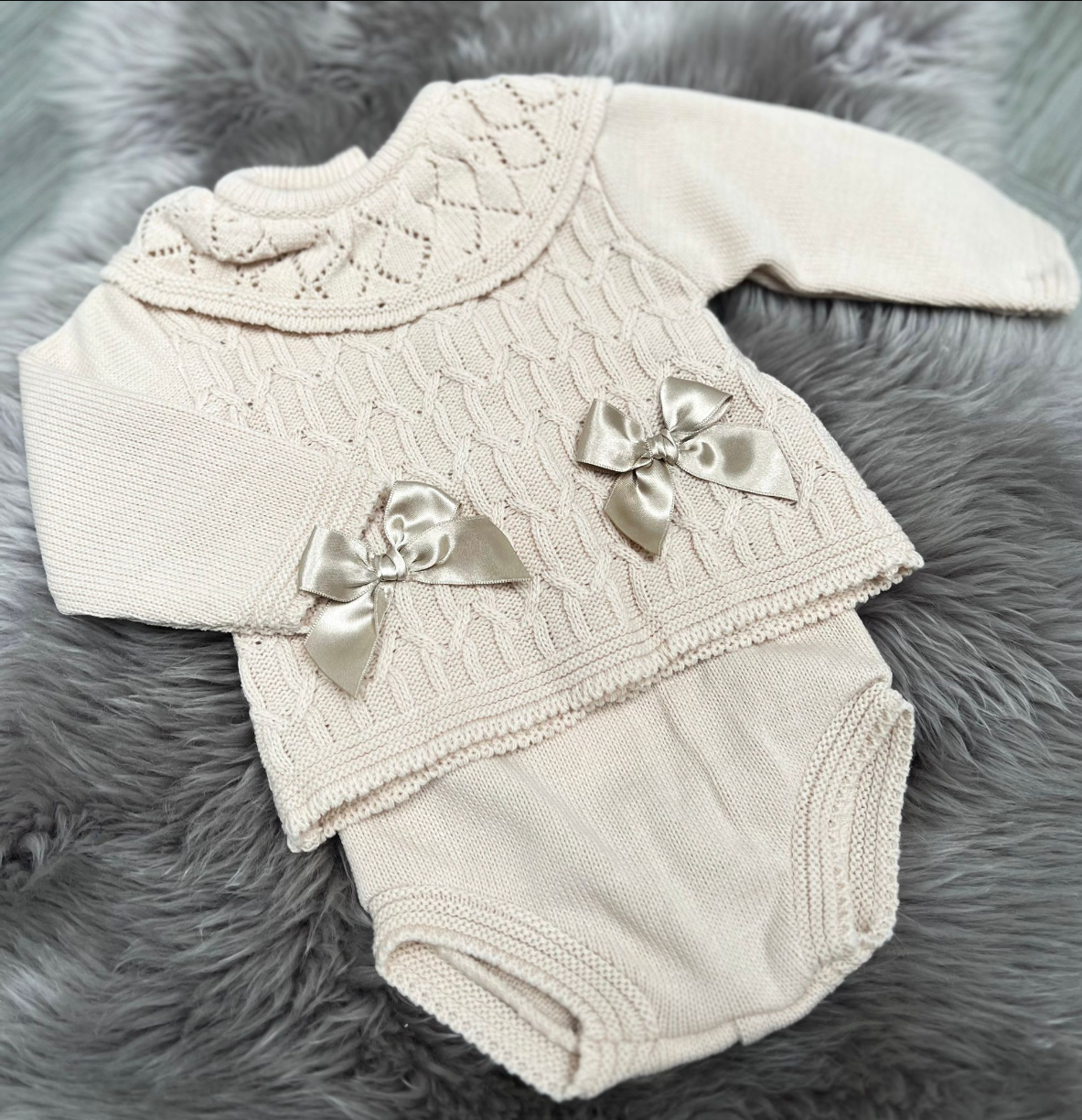 Beige Lola 2 Piece