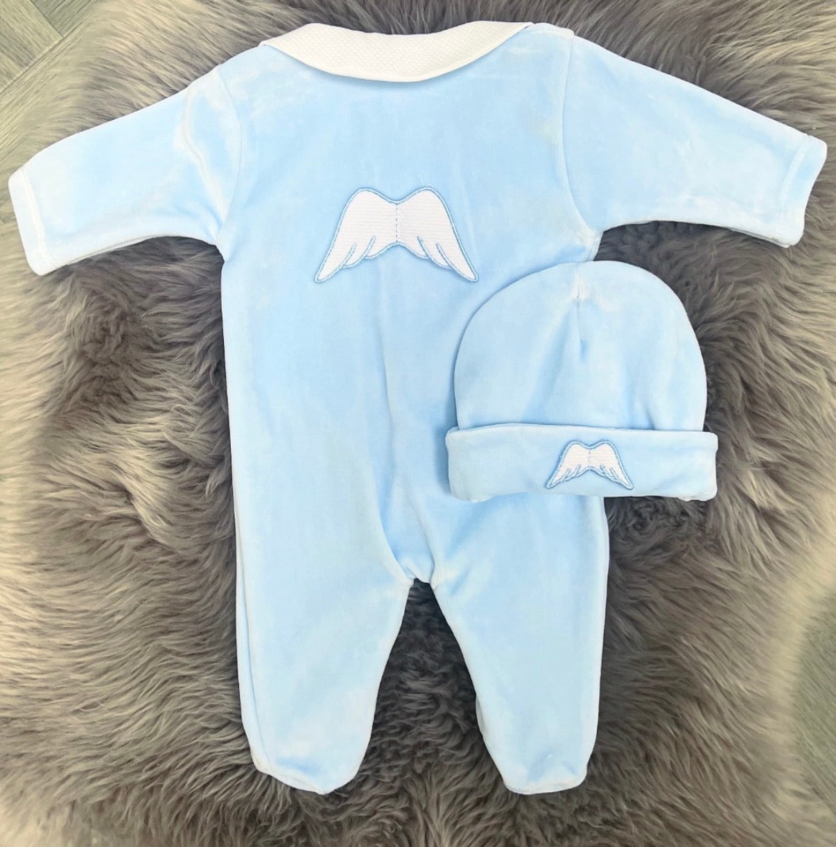 3-6m hot angel wing and hat