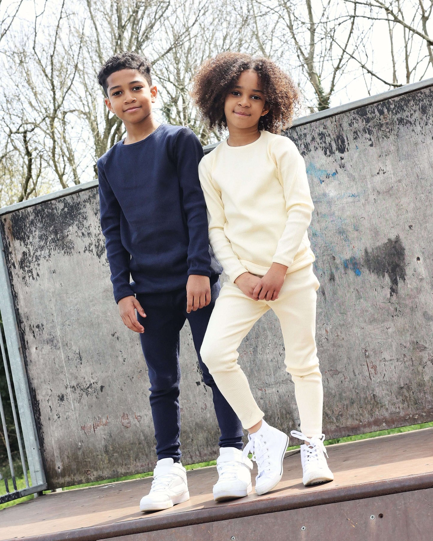 Oxford Blue Ribbed Tracksuit