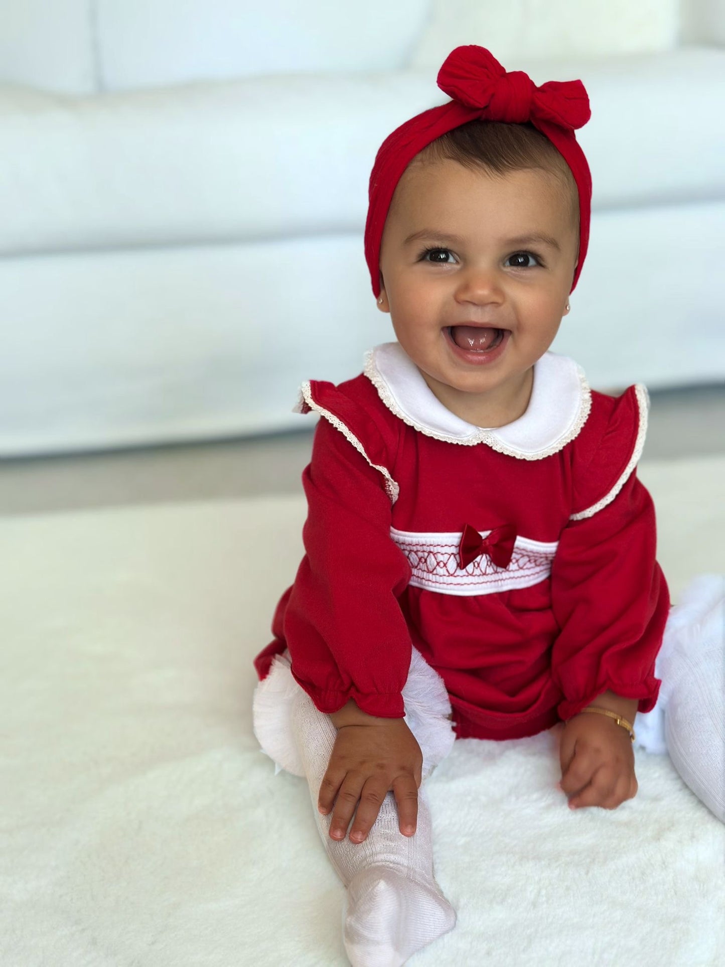 Red Dress & Bloomers