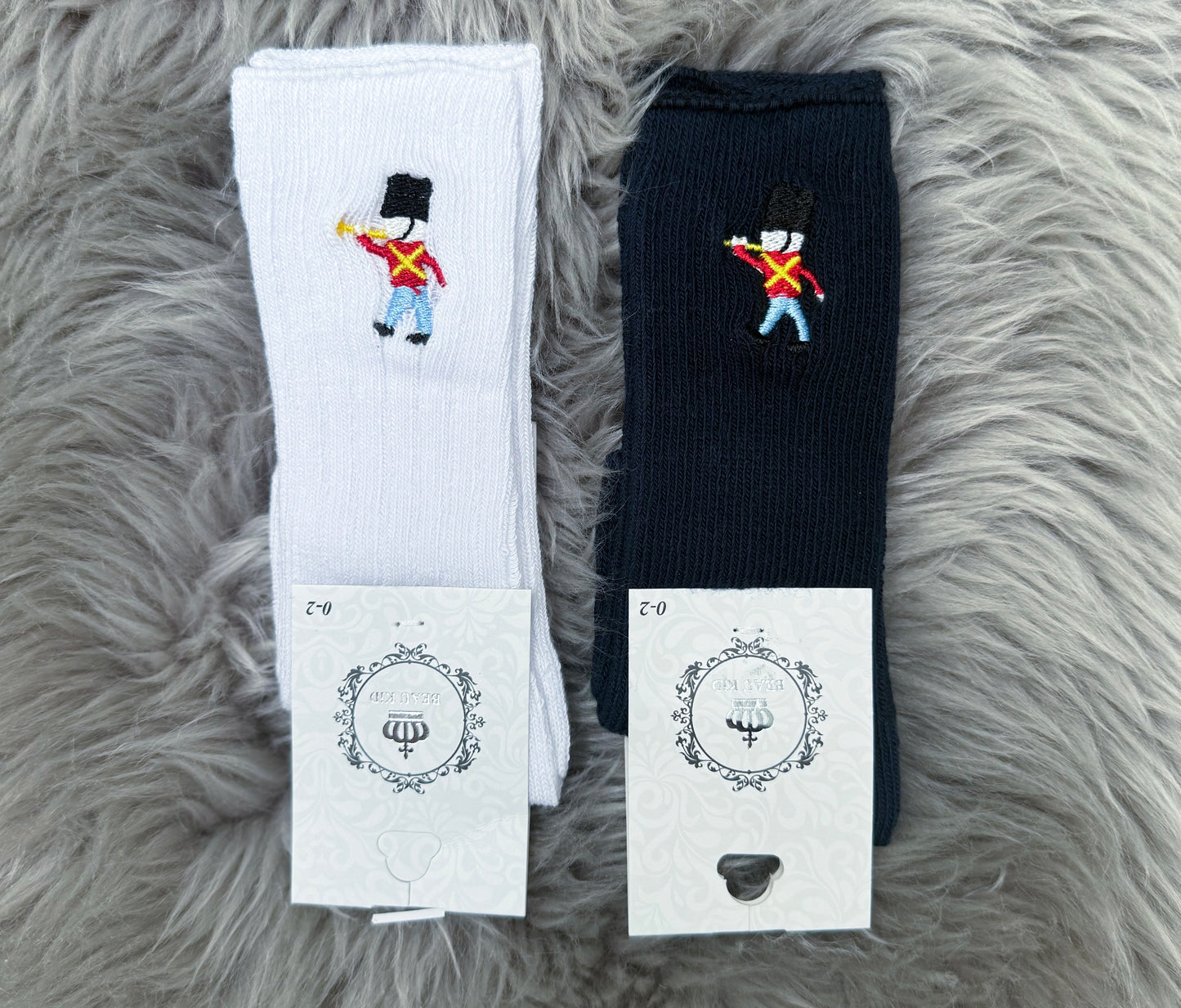 Navy Soldier Socks