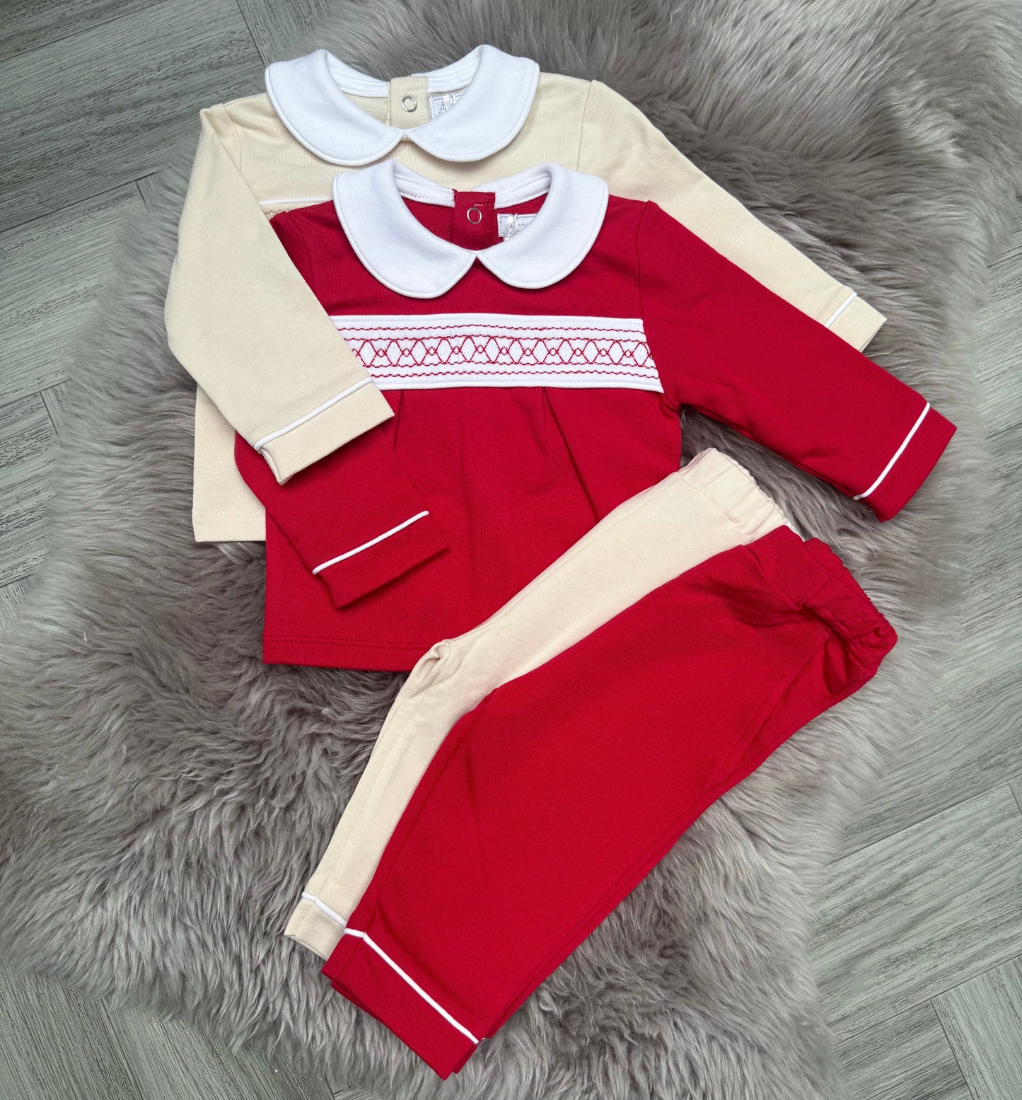 Red Smock Tracksuit
