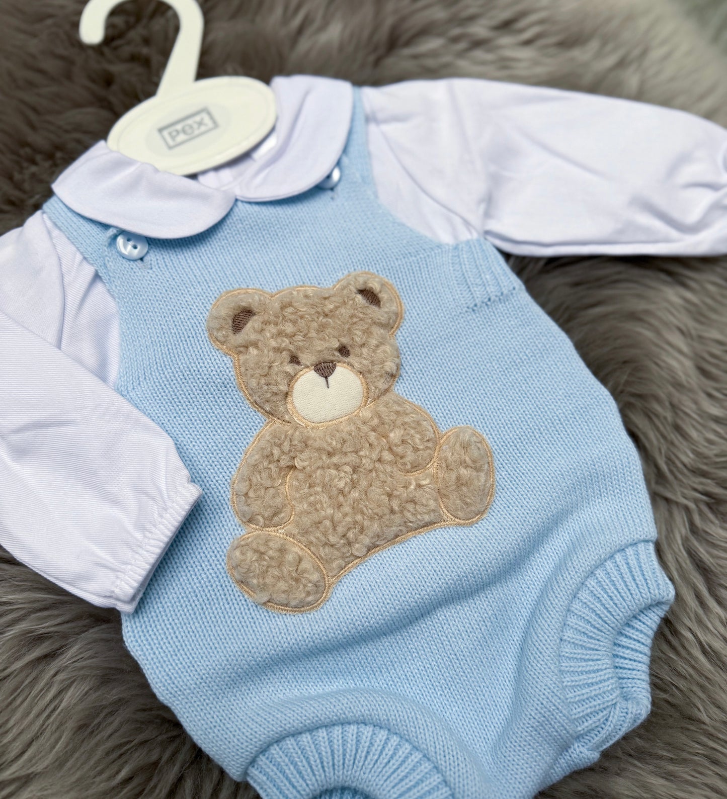 Blue Teddy Bear 2 Piece