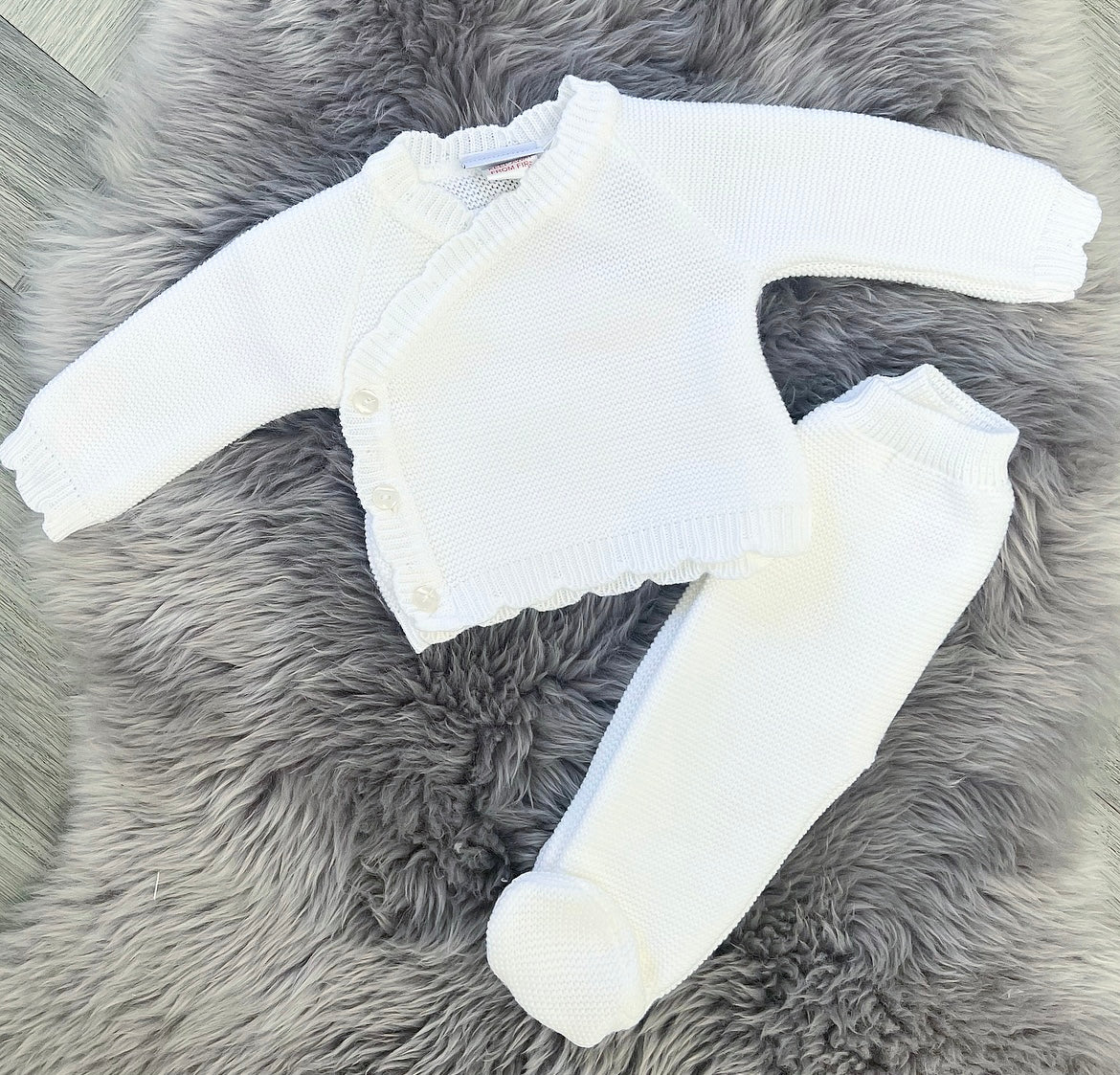 Sweet White Knit