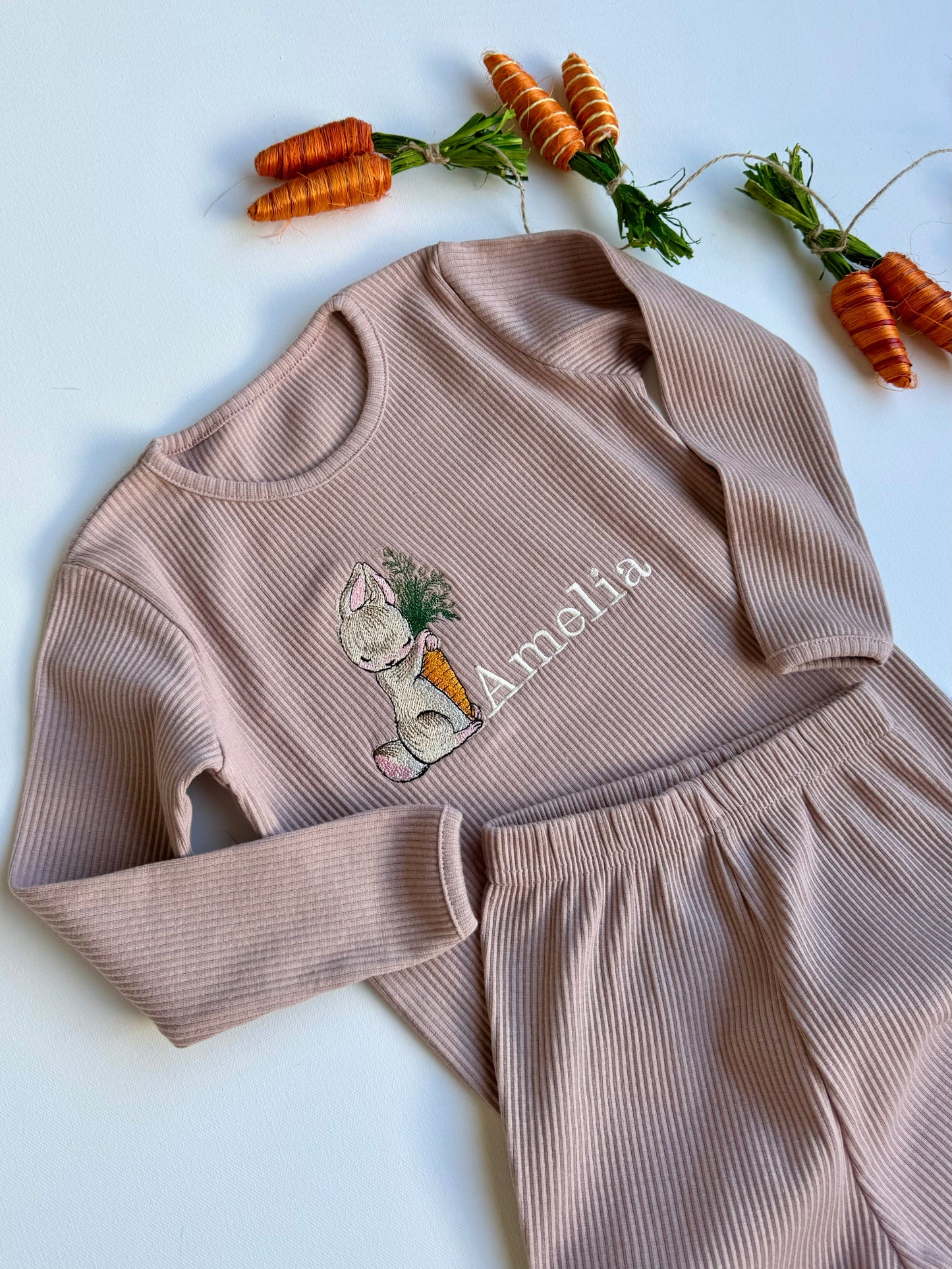 Easter Bunny Ribbed Tracksuit
