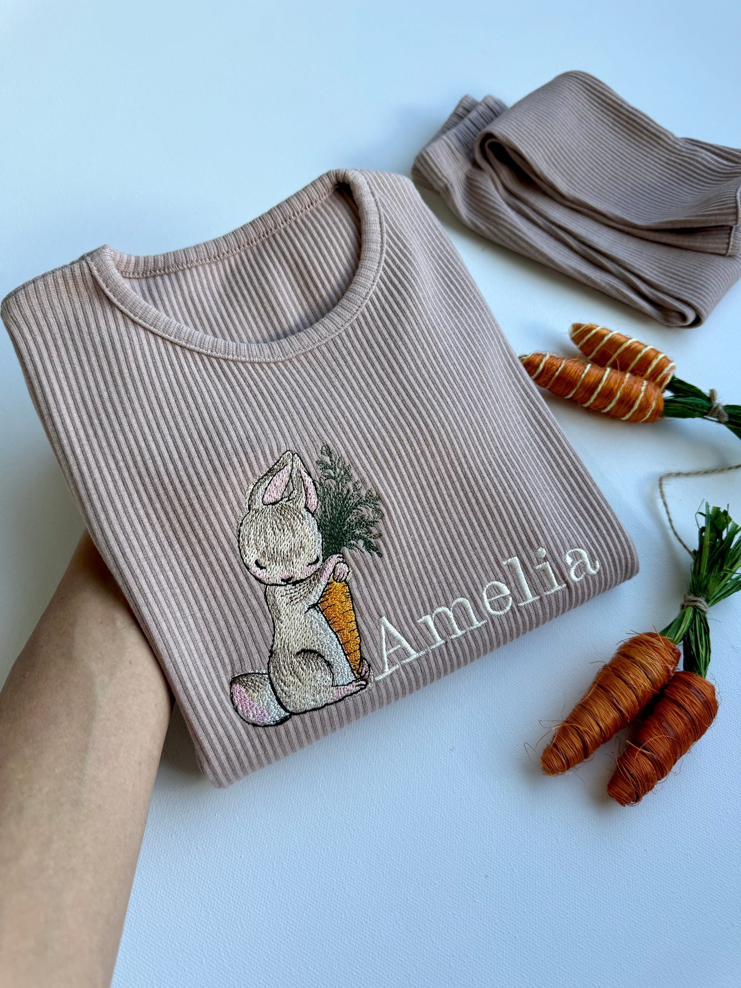 Easter Bunny Ribbed Tracksuit