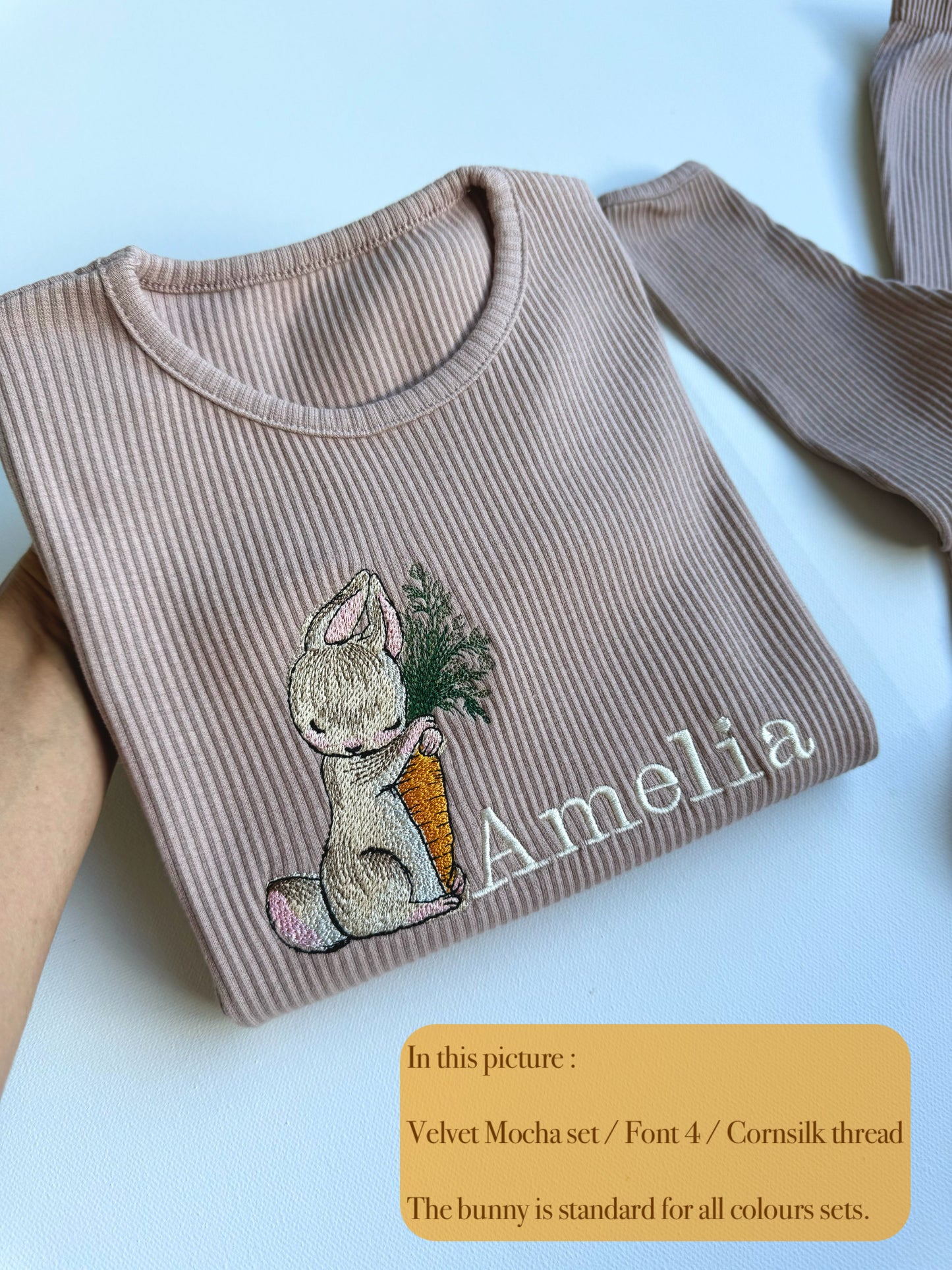 Easter Bunny Ribbed Tracksuit