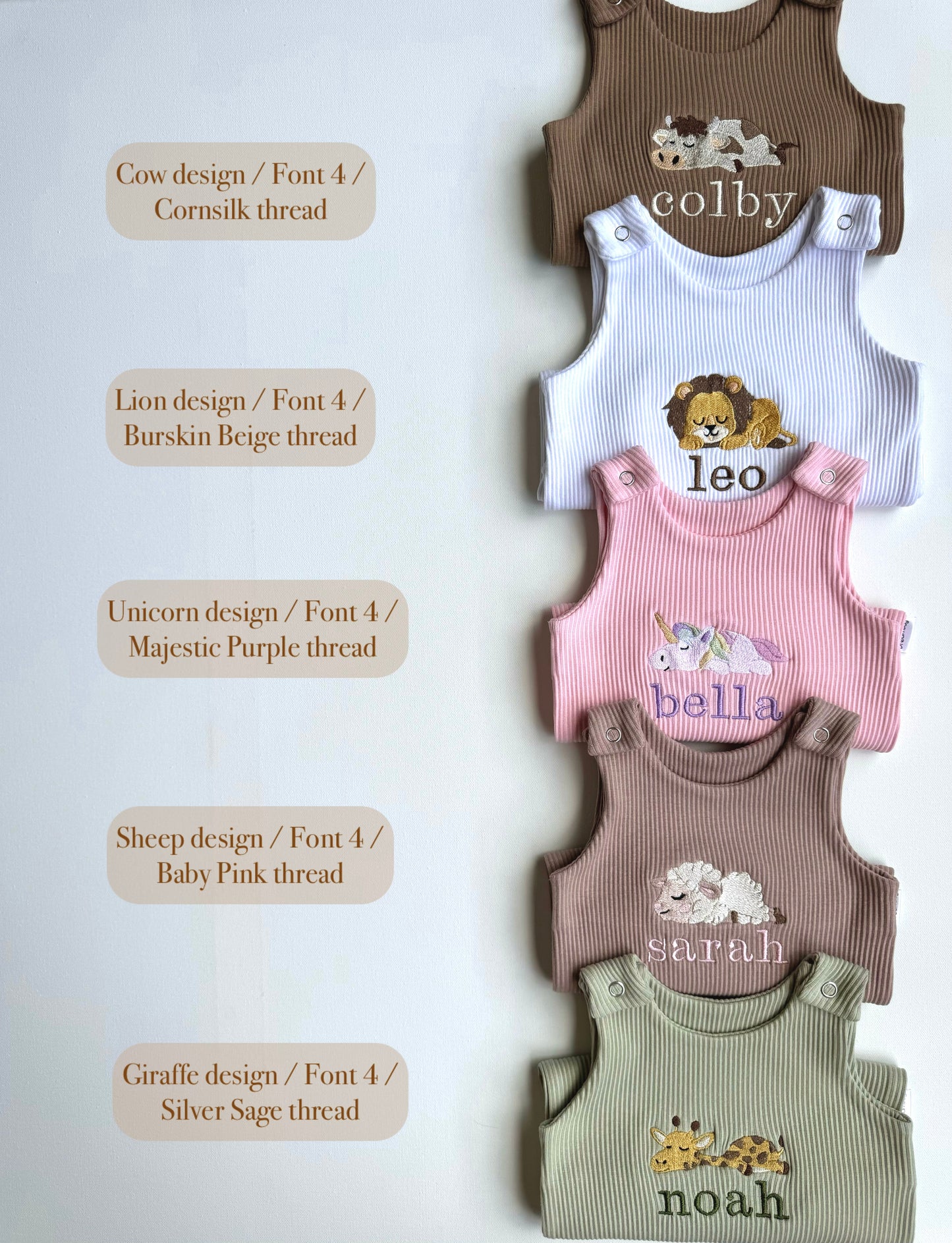 Safari Theme Dungarees