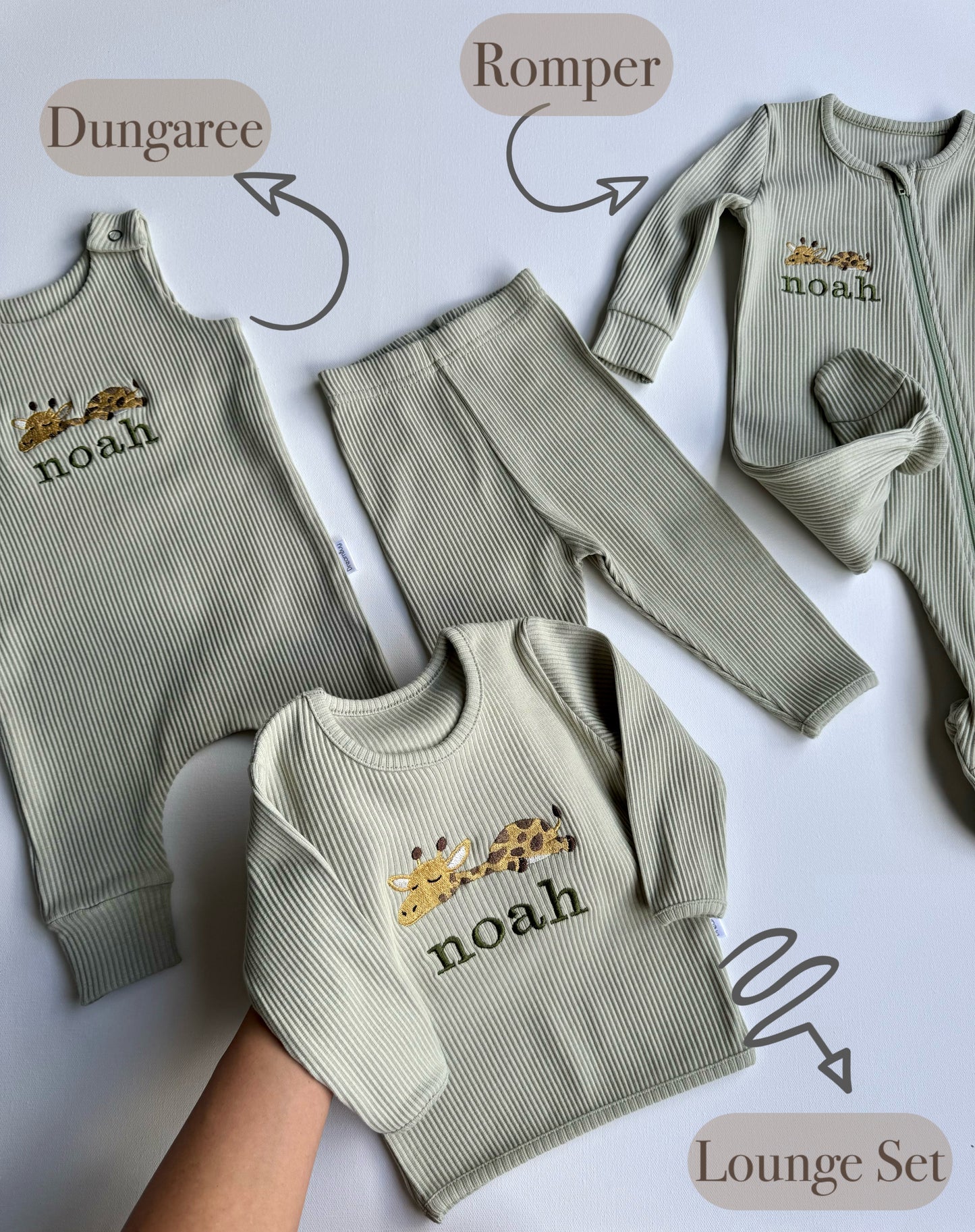 Safari Theme Dungarees