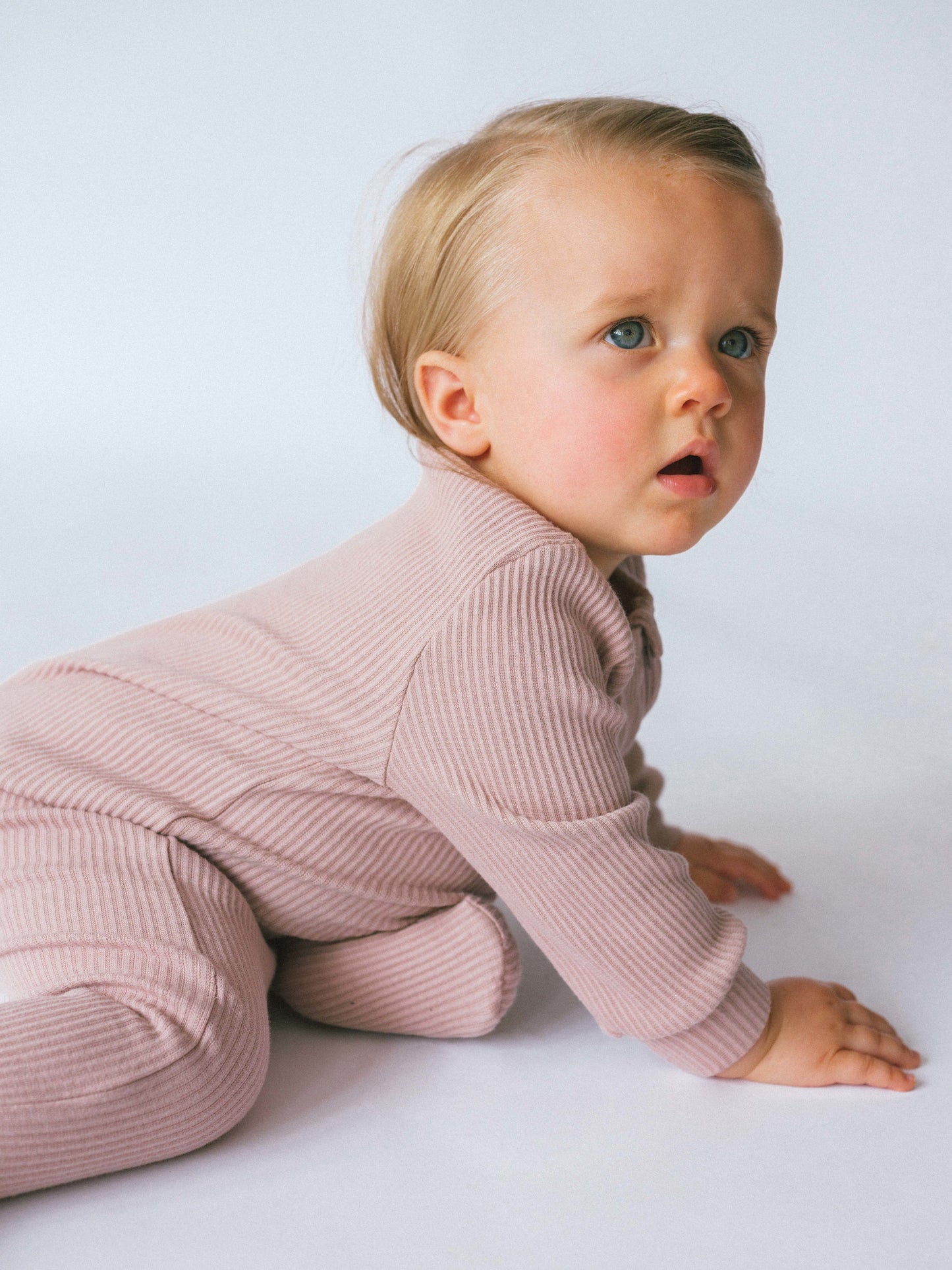 Velvet Mocha Zip Sleepsuit