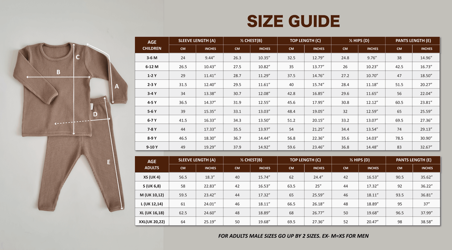 Velvet Mocha Ribbed Tracksuit