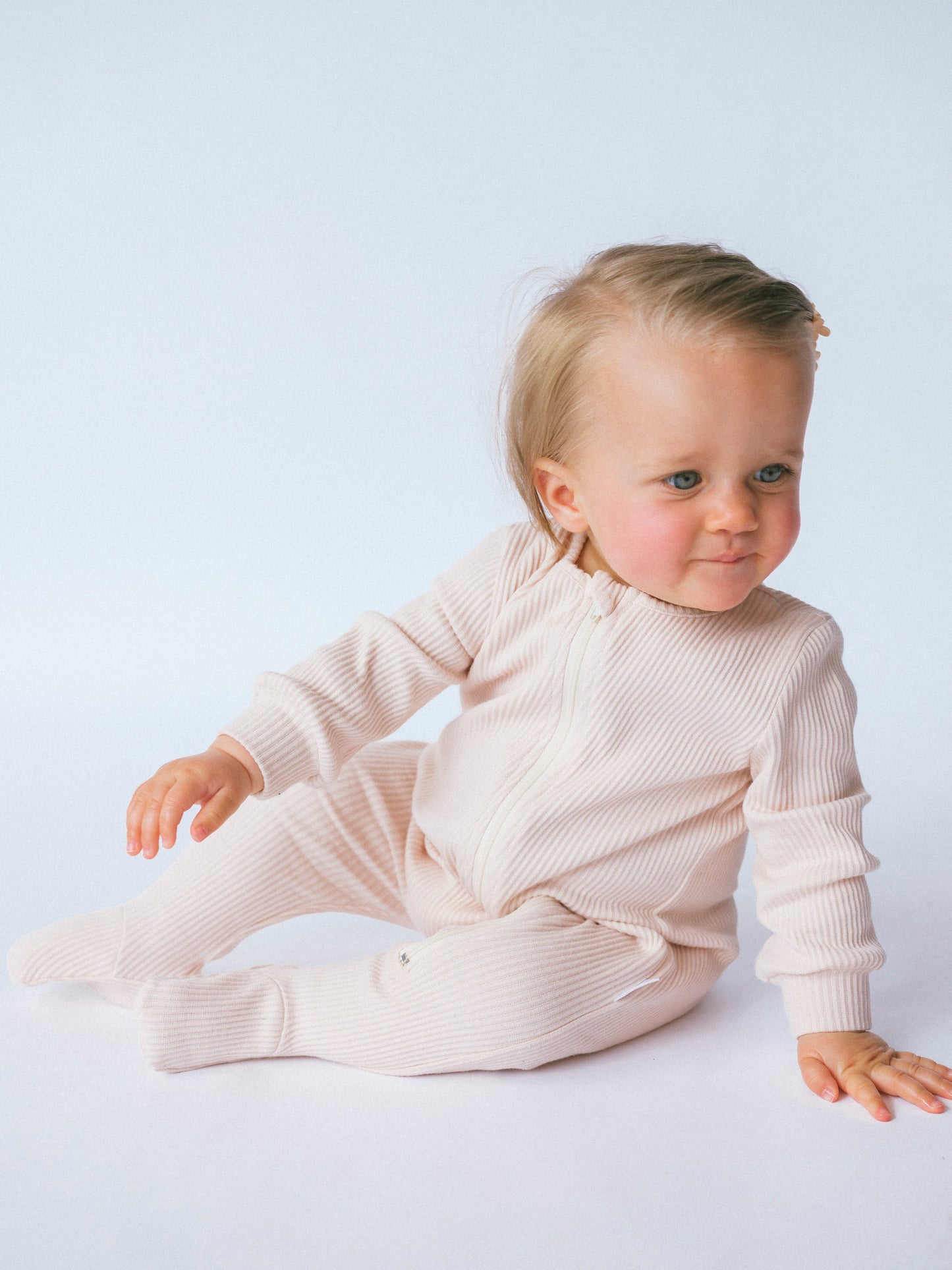 Shortbread Zip Sleepsuit
