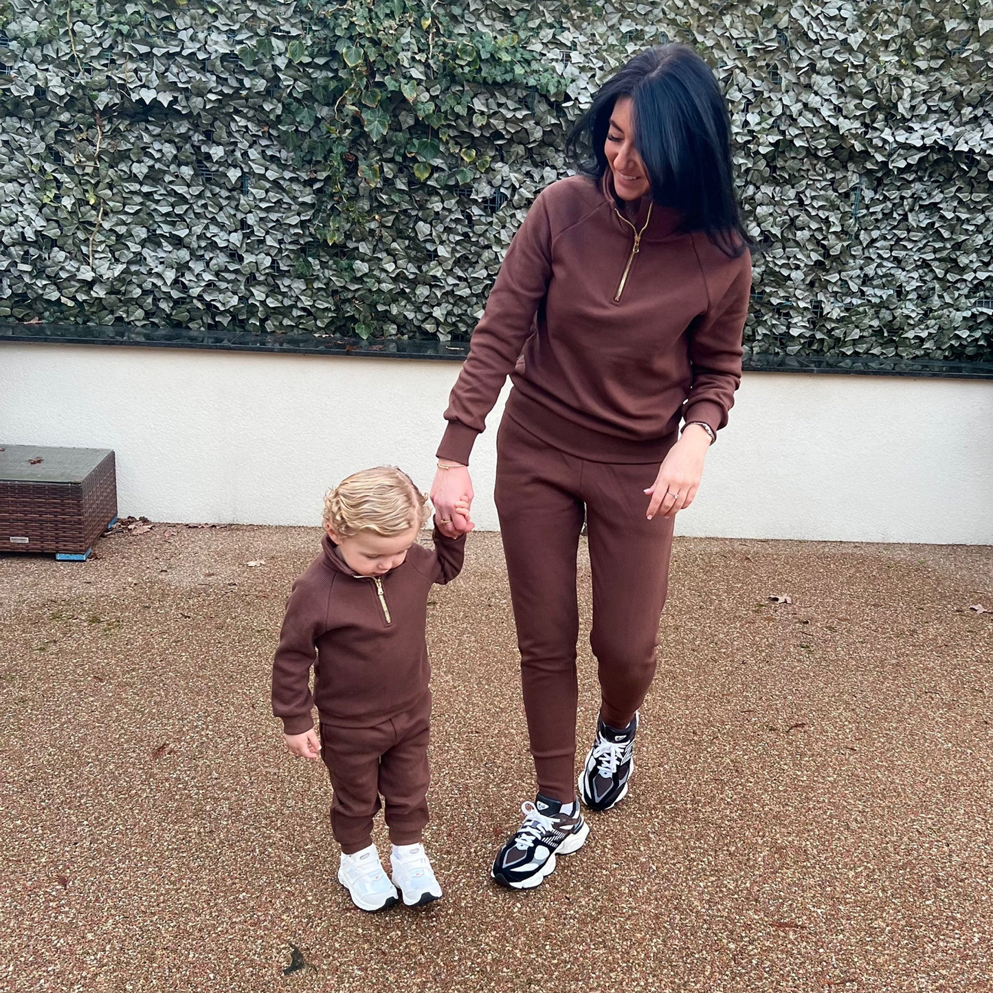 Walnut Adult Fleeced Tracksuit