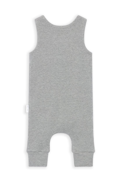 Dove Grey Dungarees