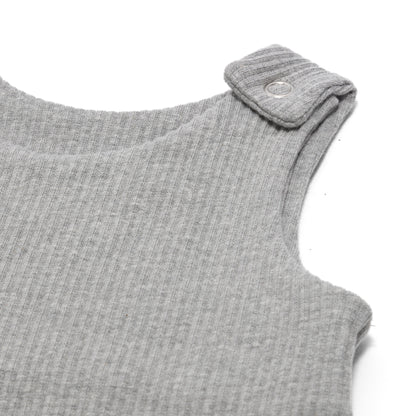 Dove Grey Dungarees