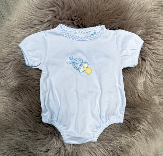 Blue Dummy Romper