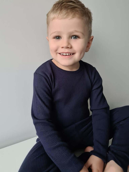 Oxford Blue Ribbed Tracksuit