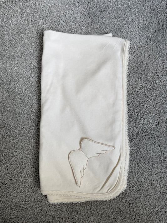 Beige Baby Gi Angel Blanket