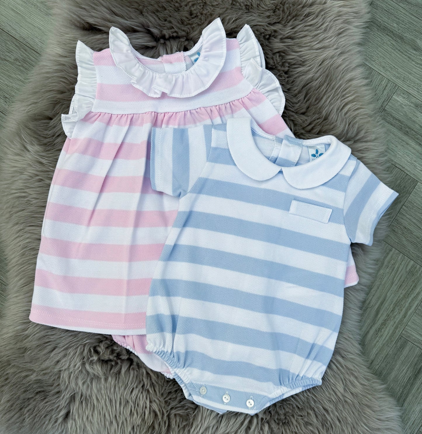 Pink Stripe Set