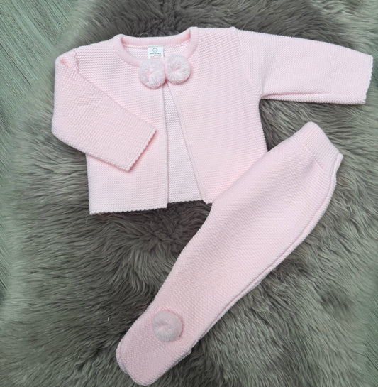 Pink PomPom 2 Piece