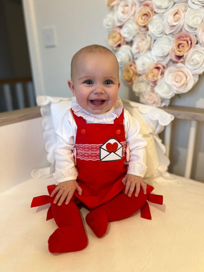 BIE EXCLUSIVE Girl Valentine Rompers