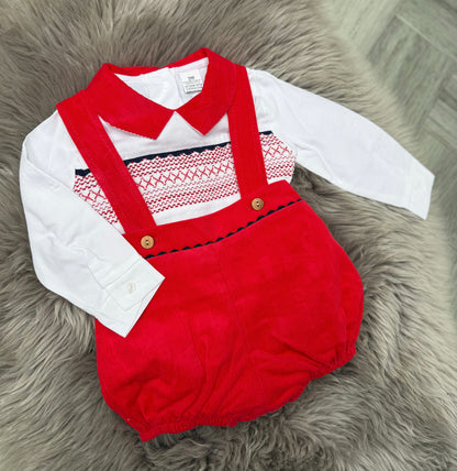 Red & White 2 Piece