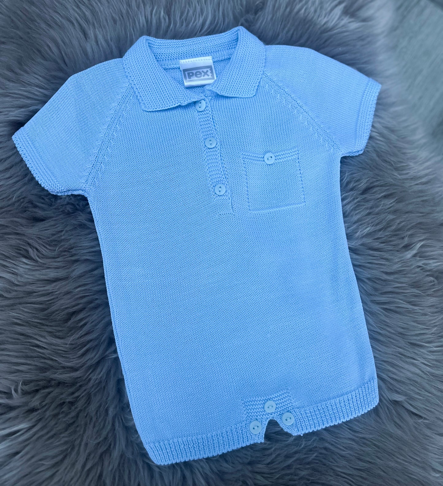 Blue Summer Romper