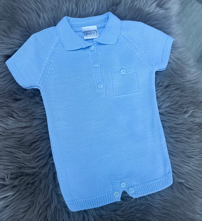 Blue Summer Romper