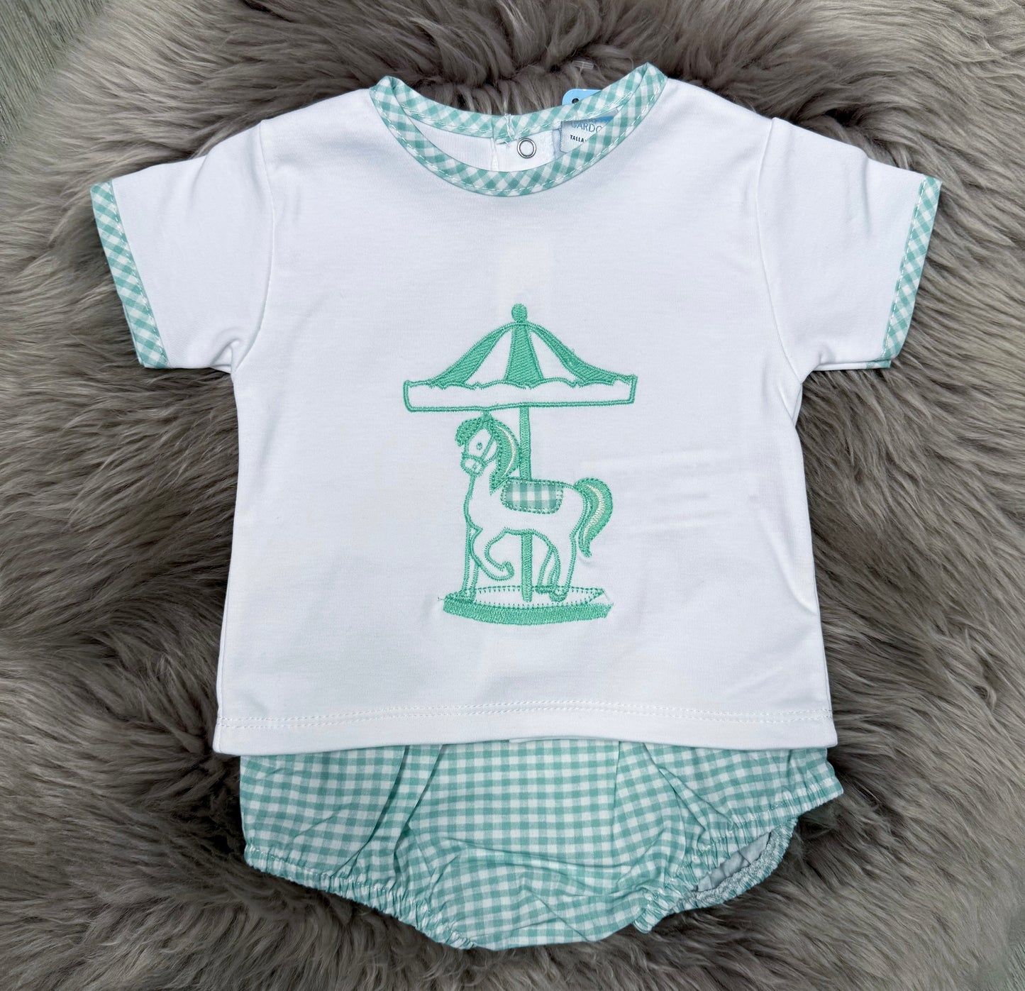 Louis Carousel Green 2 Piece