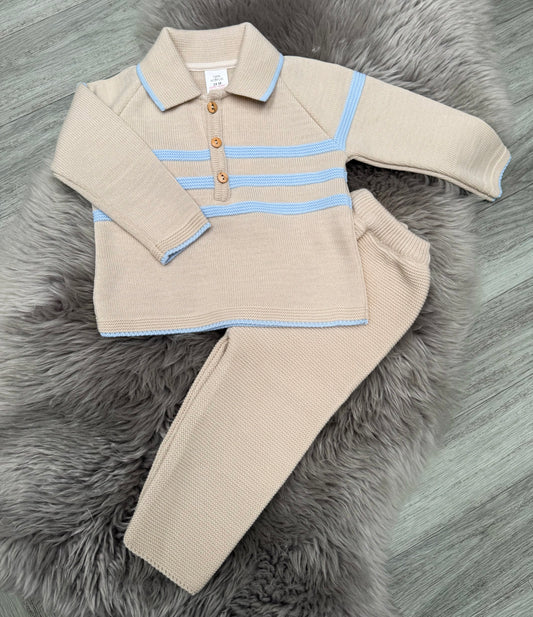 Leo Biege Tracksuit