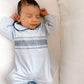 Baby Blue Hugo Babygrow