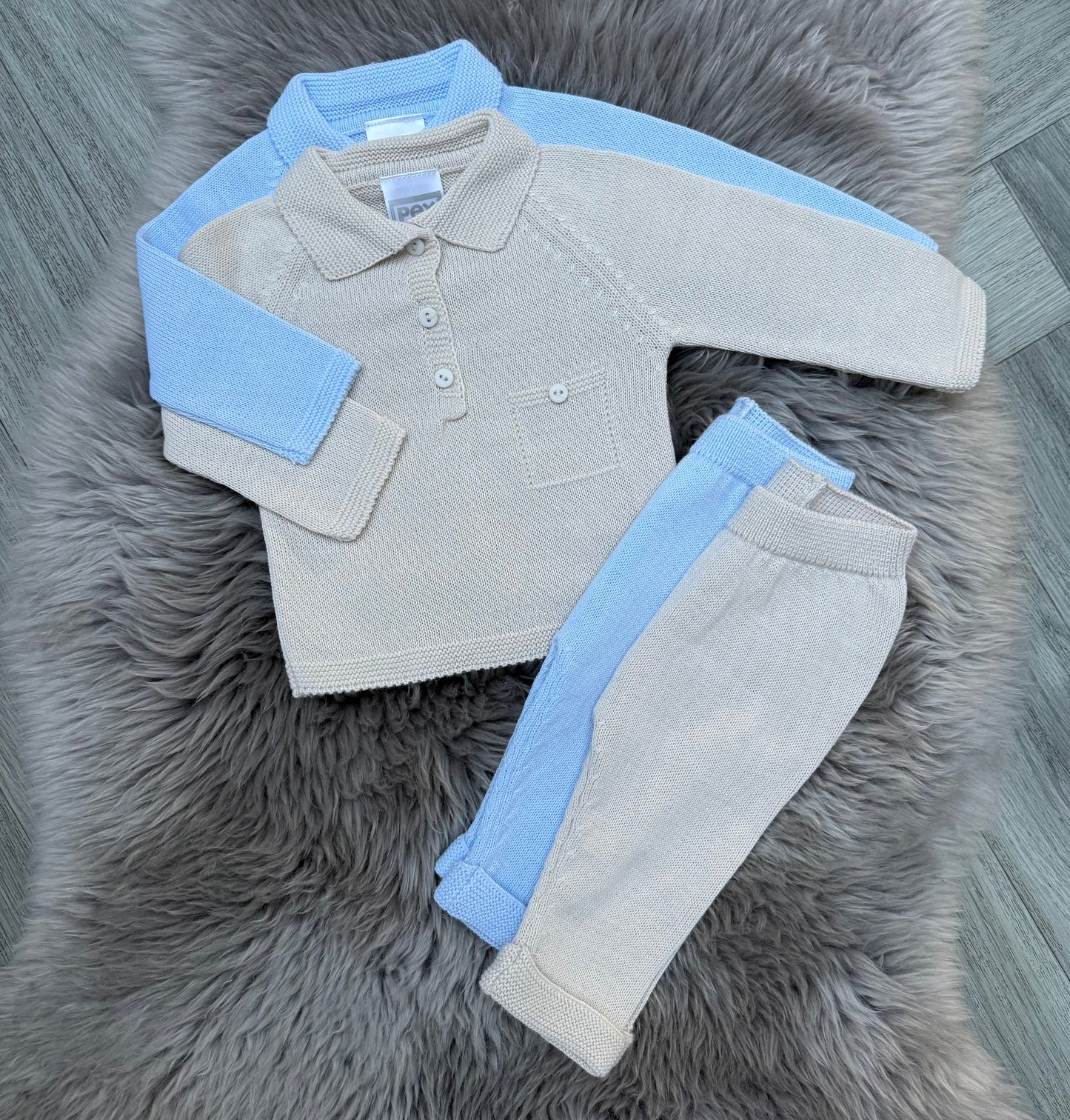 Rhys Beige 2 Piece
