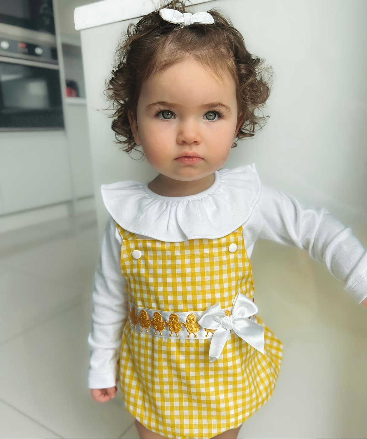BIE EXCLUSIVE Easter chick Rompers