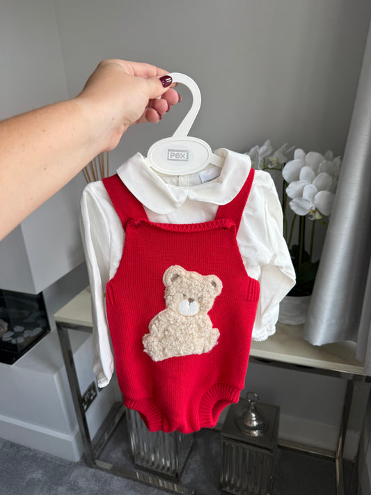 9-12m Teddy romper
