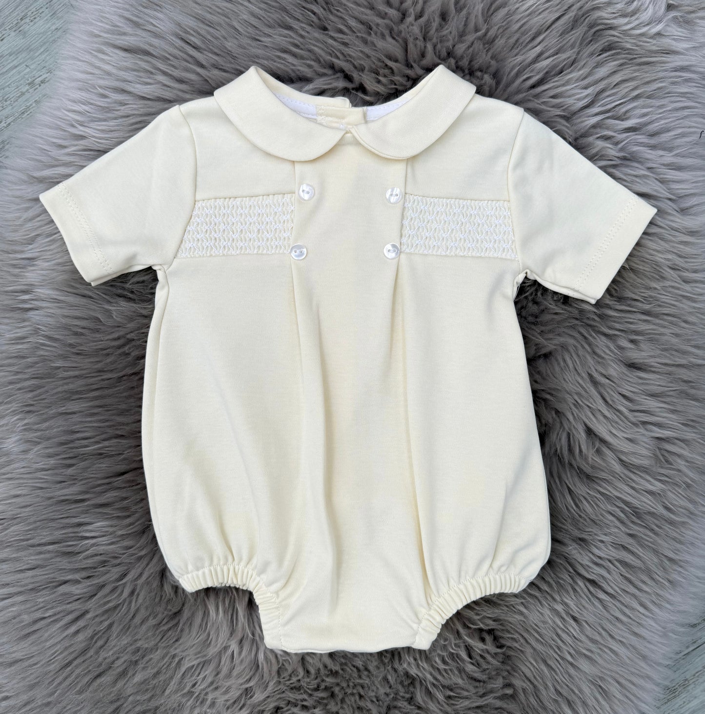 Boys Lemon Romper