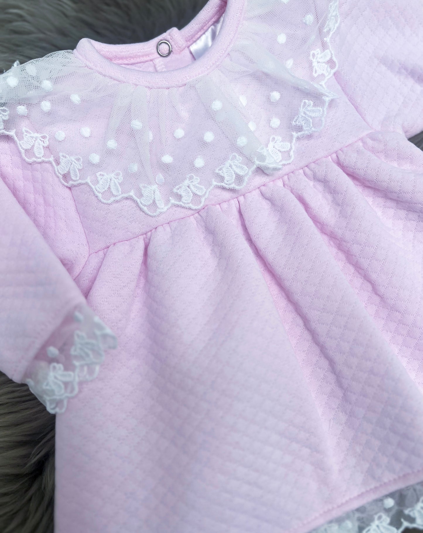 Pink Lace Dress