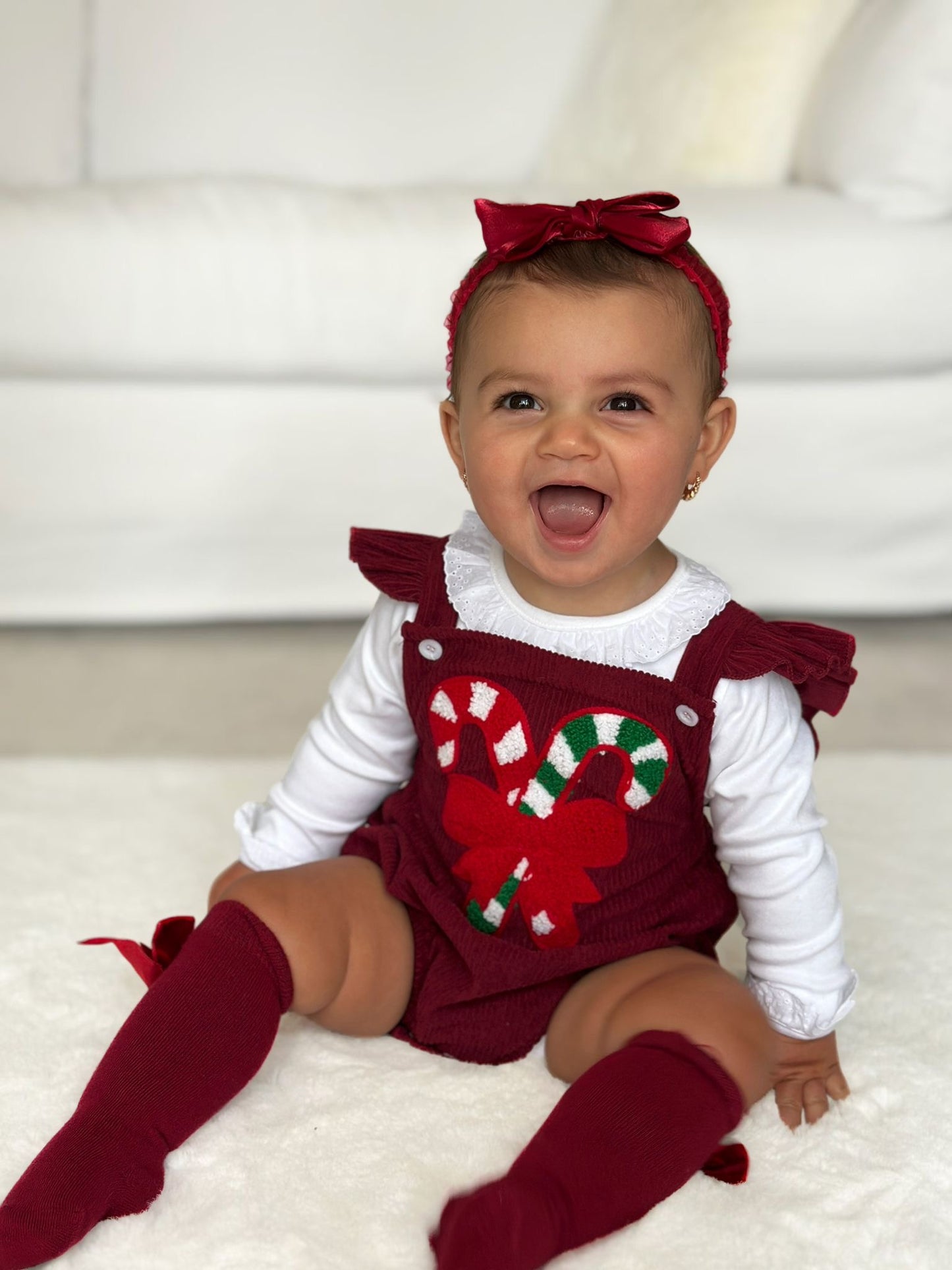 Candy Cane Romper