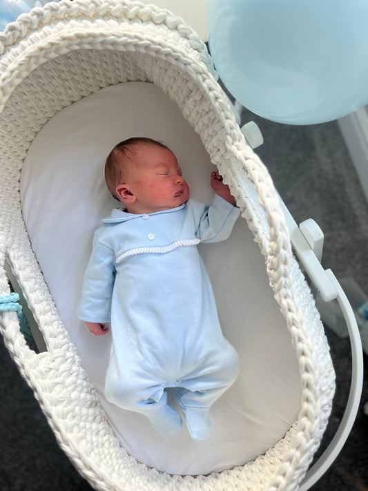 Blue Ribbon Cotton Babygrow