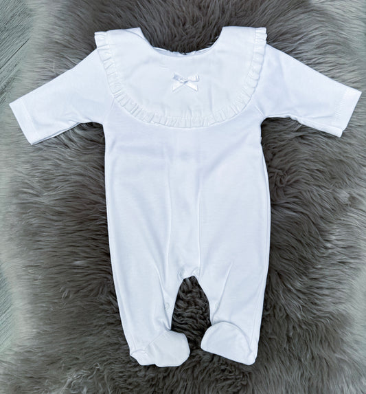 Bella White Romper