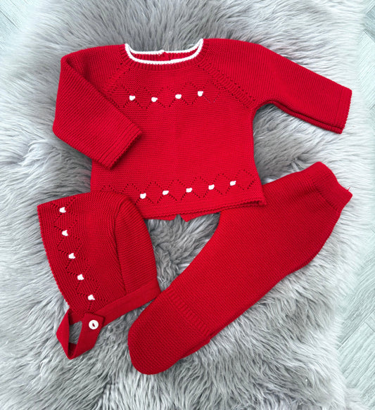 Lara Red 2 Piece