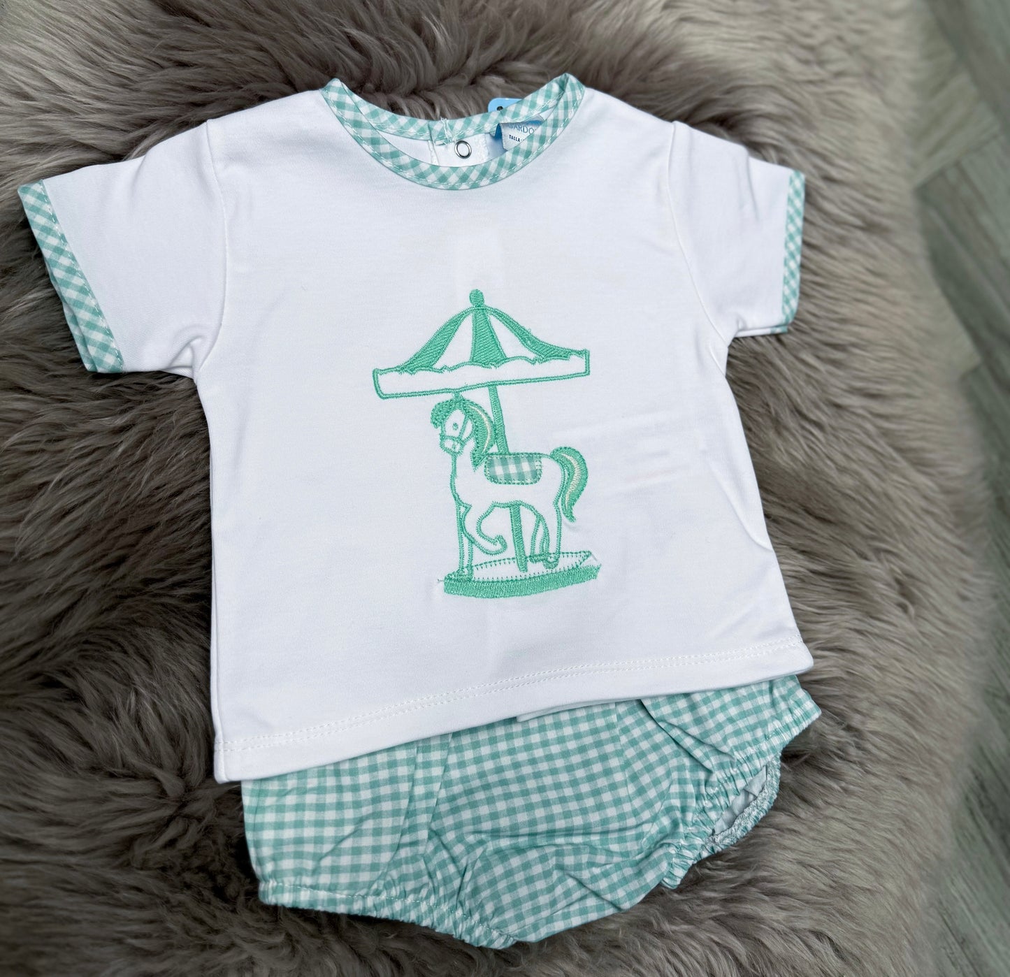 Louis Carousel Green 2 Piece