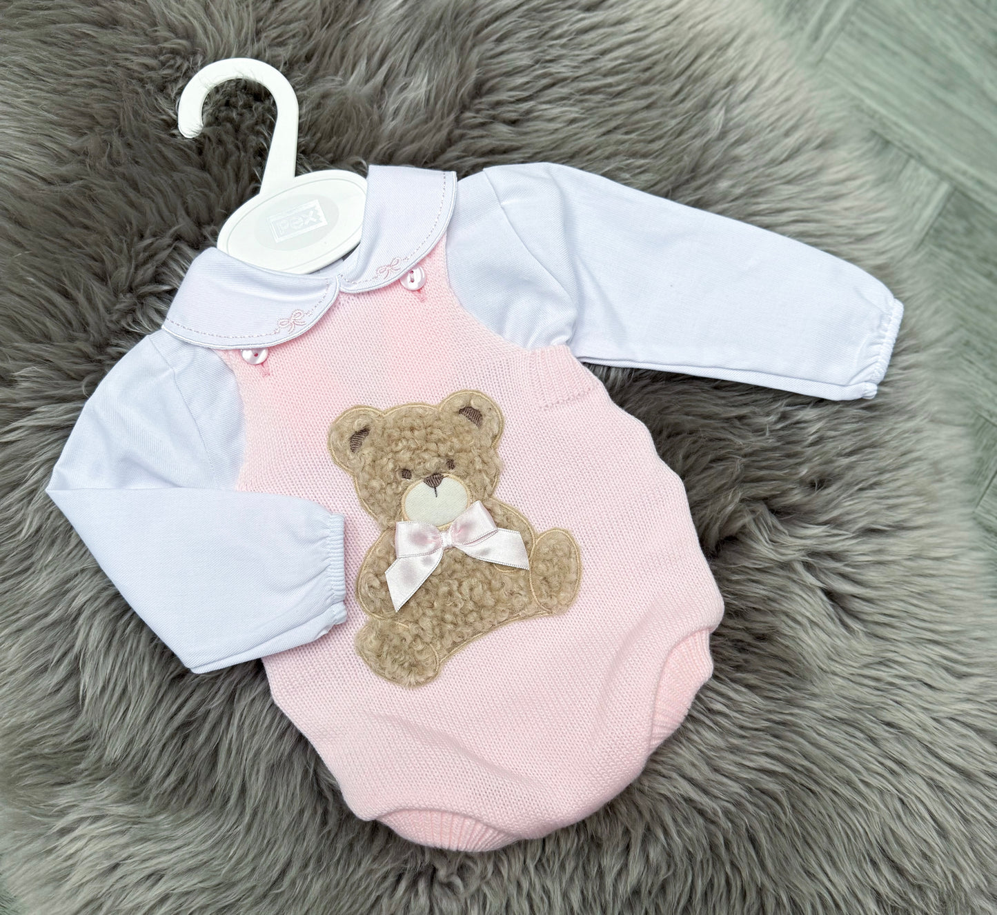 Pink Teddy Bear 2 Piece