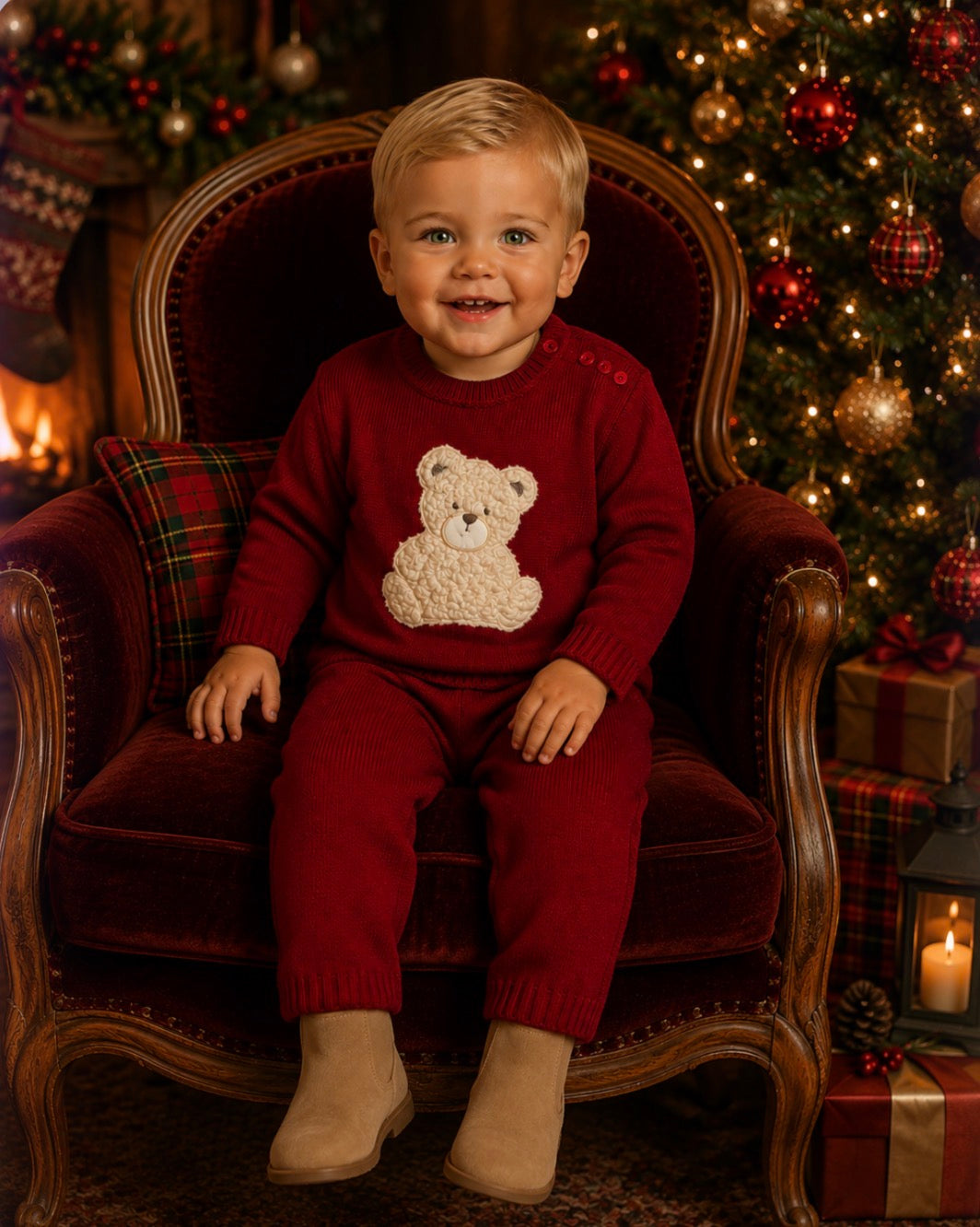 EXCLUSIVE Teddy Trouser Set